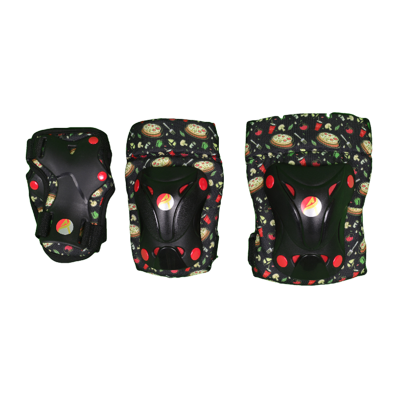 Inline skate pad set