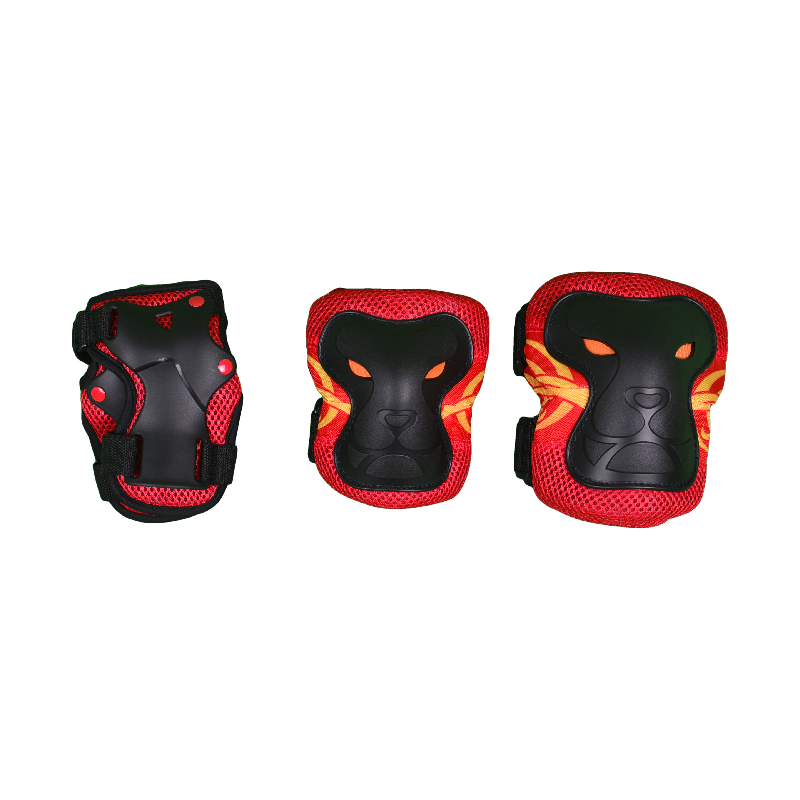 Inline skate pad set