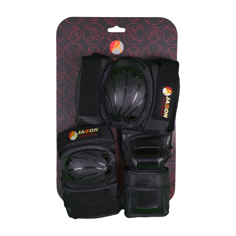 Inline skate pad set