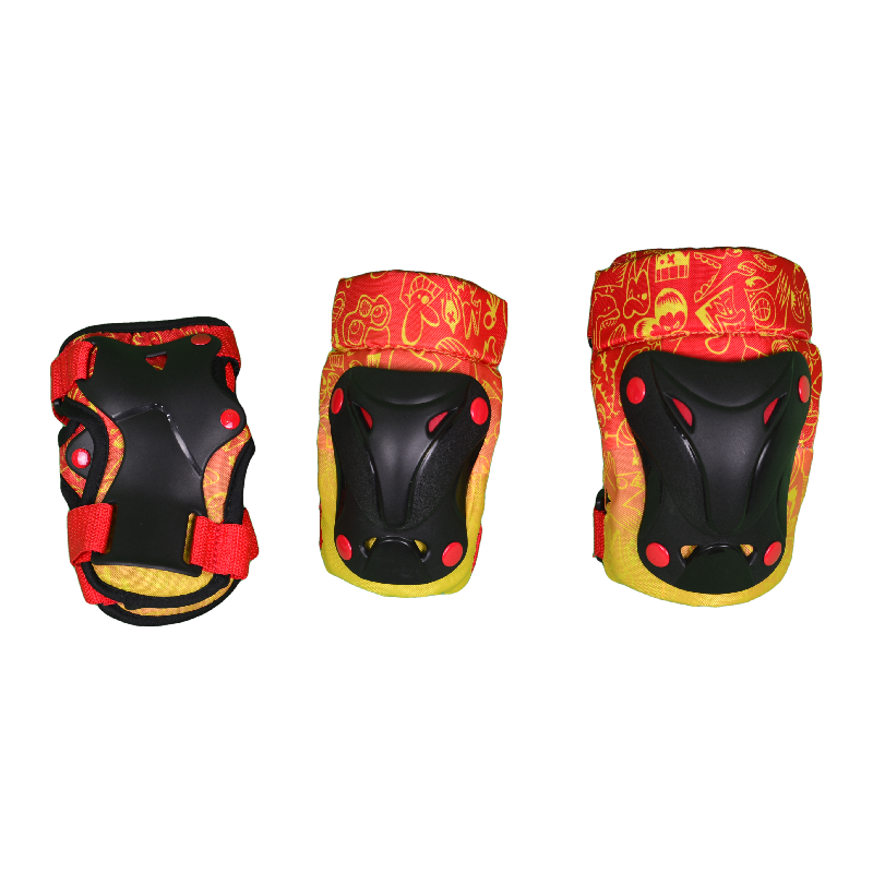 Inline skate pad set