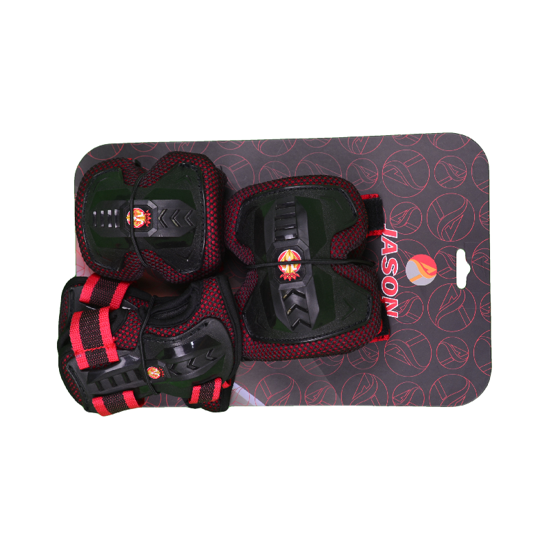 Inline skate pad set