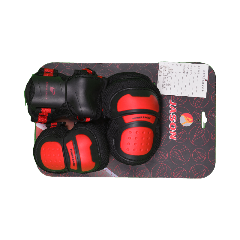 Inline skate pad set