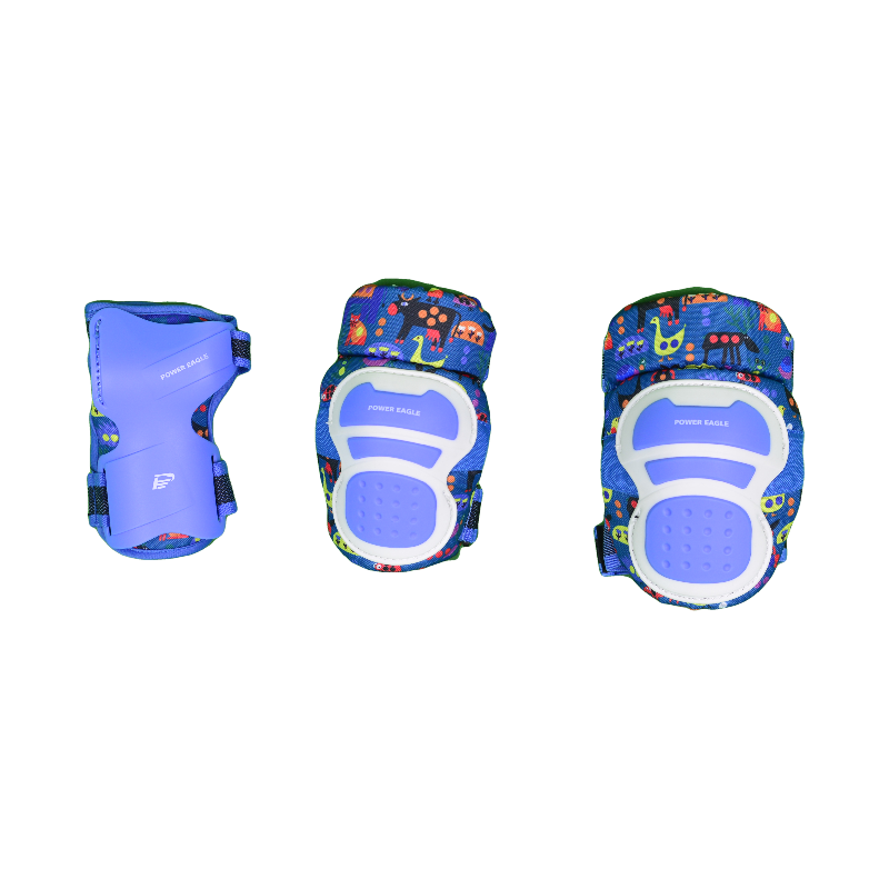 Inline skate pad set