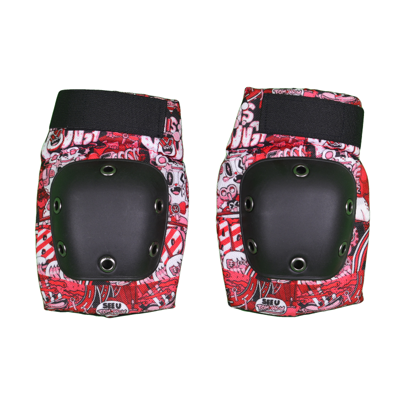 Inline skate pad set