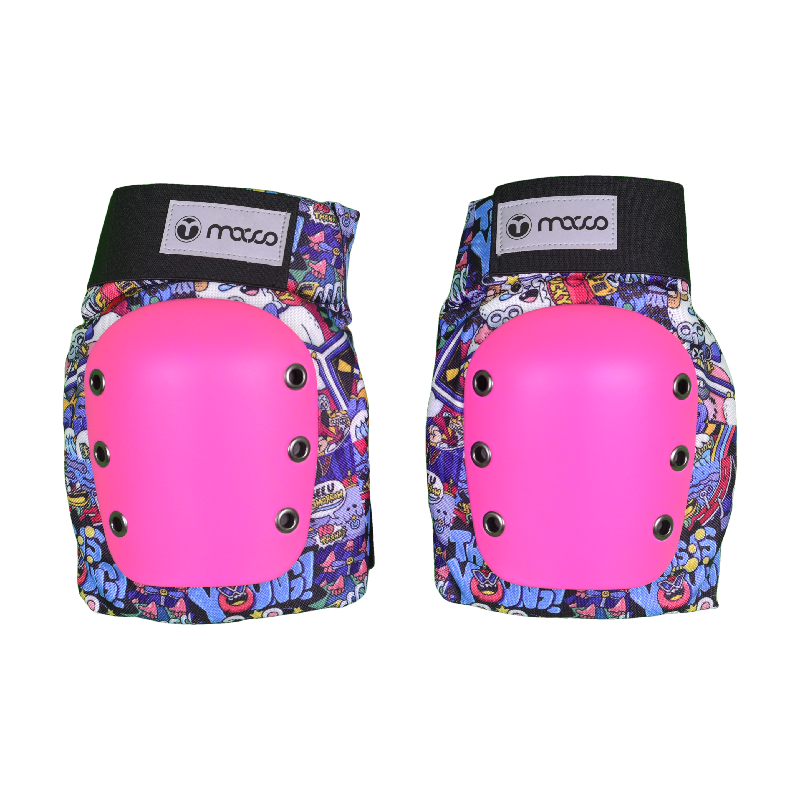 Inline skate pad set