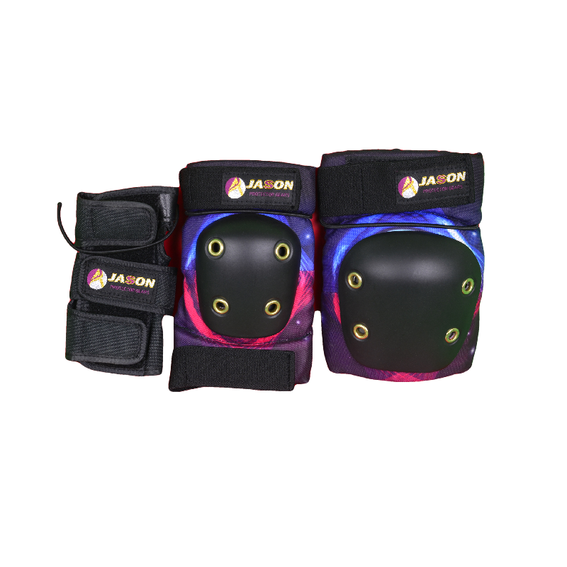 Inline skate pad set