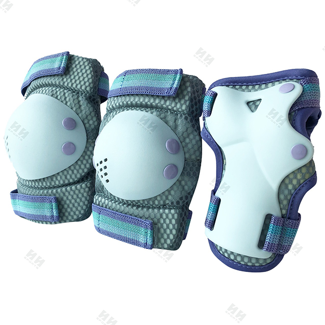 Pink Safety Set Knee and Elbow Pads Adult Protective Gears Skating Protectors for Adults and Kids Ch