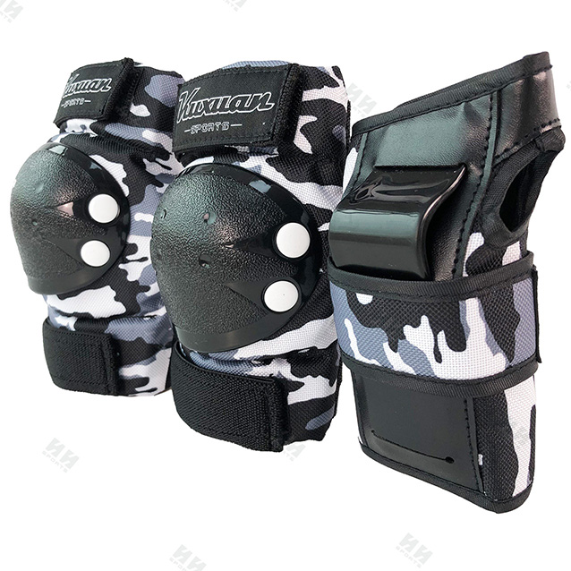 Knee Psd Skateboard Roller Skating Supports Elbow&Knee Pads Wrist Guard Protective Gear Sets