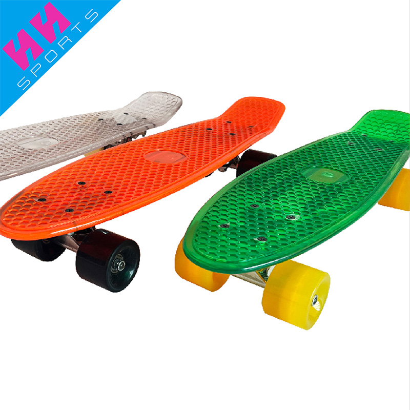 Wholesale Products Clear Acrylic Skateboard Custom Clear Transparent Skateboard