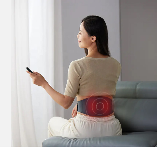 Heating Belt with Detachable Control Unit and Remote Control to Show Different Modes and Intensity L(图4)